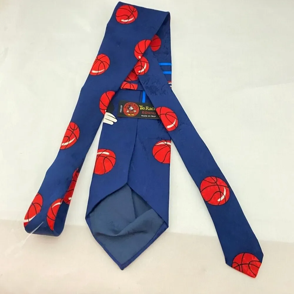 #5636 Tie Rack at Disney Mickey Mouse Mens Novelty Necktie, Tie 57X3.75